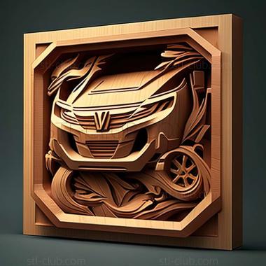 3D мадэль Honda ZR V (STL)